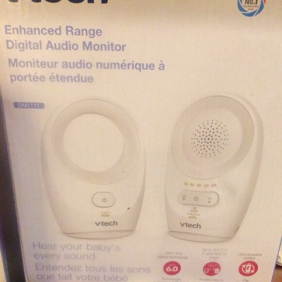 New Born Baby Lansinoh NURSING PADS Vtech Digital Audio MONITOR Love Nine BRUSH - Picture 2 of 15